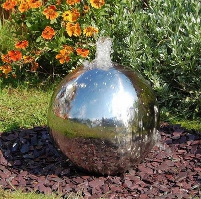 Modern Patio 60cm 75cm Stainless Steel Sphere