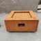 Square Patio Fireplace Outdoor Heater Corten Steel Gas Fire Pit Table