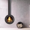 Multi-Fuel  Indoor Decorative Hanging Fireplace Wood Burning Steel Stove