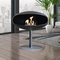 60cm Black Indoor Heater Carbon Steel Smoke Free Bioethanol Fireplace