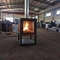 High Efficiency Garden Heaters Metal Fireplace Wood Burning Stove With Chimney