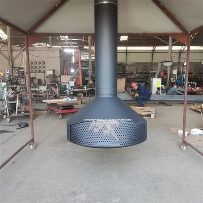 Europe Ceiling Suspended Fireplace Rotating Heating Stove Wall Mounted