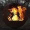 Wildfire Horse Themed Outdoor Sphere Corten Steel Fire Pit 80cm 90cm