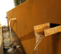 Large Wall Corten Steel Pond Water Feature Pre rusted ISO9001
