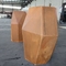 Fuxin Indoor Outdoor Corten Steel Planter Hexagonal Metal Geometric Planter