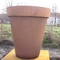 Metal Celso Cylinder Corten Steel Planter 100cm Height Pre Weathered