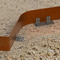 Rusty Corten Steel Garden Bed Edging Retaining Wall 1000mm*200mm