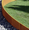 Rusty Corten Steel Garden Bed Edging Retaining Wall 1000mm*200mm
