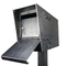 Modern Residential Curbside Corten Steel Letter Box Freestanding