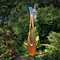 Tulip Shape Large Outdoor Sculpture Corten Steel garden ornaments