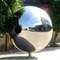 H250cm SS304 SS316 Outdoor Metal Sculpture Hollow Sphere