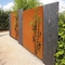 Bamboo Metal Corten Steel Privacy Screens 1.5-3mm Thickness
